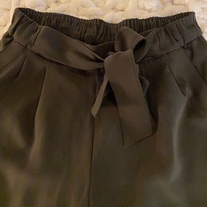 Green Lululemon work pants